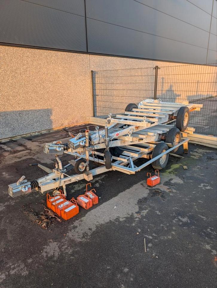 Gebruikte Reclame Aanhanger met Disselslot & Kenteken, Auto diversen, Aanhangers en Bagagewagens, Gebruikt, Ophalen