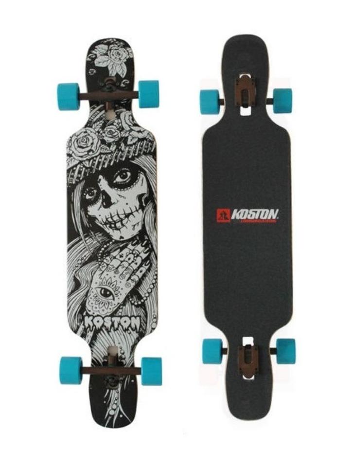 Longboard KOSTON Muertos (compleet) Nieuw -35% OFF!!!, Sport en Fitness, Skateboarden, Nieuw, Skateboard, Longboard, Ophalen of Verzenden