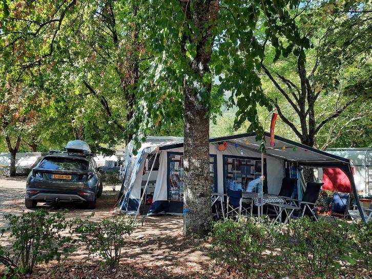 Luifel met zijwanden (voor aan een tent met omloopmaat 929), Caravans en Kamperen, Caravan accessoires, Gebruikt, Ophalen