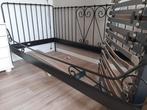 ikea bed inclusief lattenbodem, Ophalen, 90 cm, Eenpersoons, Zwart