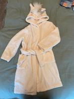 Eenhoorn Badjas Meisje 122/128 Wit/Creme, Ophalen, Zo goed als nieuw, H&M, Meisje