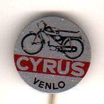 Speldje CYRUS BROMFIETS VENLO (A5), Verzenden, Gebruikt, Overige onderwerpen