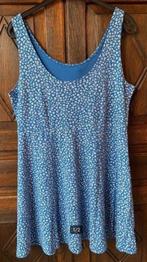 Blauwe jurk / top witte bloempjes; oto 53 cm, lengte 92 cm, Kleding | Dames, Grote Maten, Ophalen of Verzenden, Zo goed als nieuw