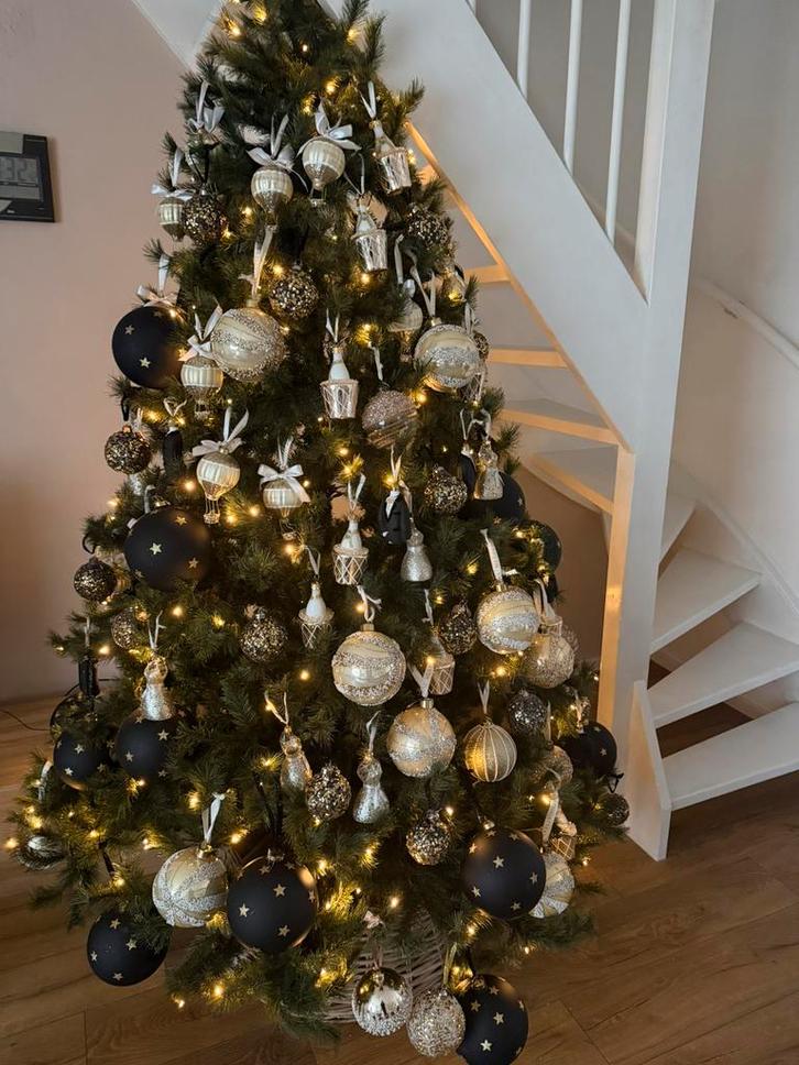 Riviera Maison 🎄 kerstballen Hotel Chique, Diversen, Kerst, Zo goed als nieuw, Ophalen of Verzenden