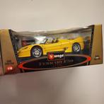 Ferrari F50 auto 1995 geel - Bburago - Passion-Miniatures, Hobby en Vrije tijd, Modelauto's | 1:18, Eu, Eu, Nieuw, Ophalen of Verzenden