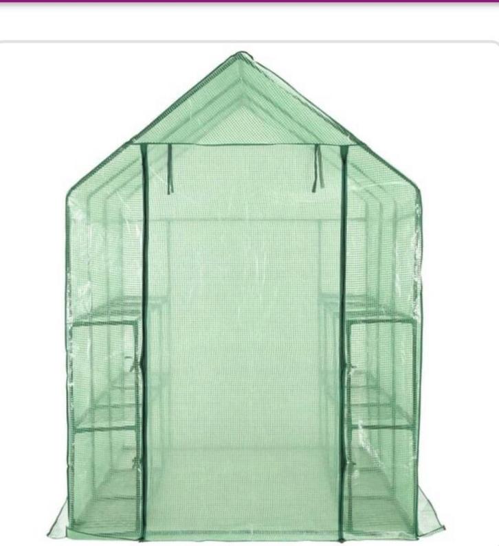 Kweekkas - Ideaal voor uw planten!, Tuin en Terras, Kassen, Nieuw, Kweekkas, Staal, Folie, Ophalen of Verzenden