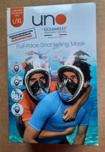Snorkelmasker Ocean Reef Uno full face L/XL, Watersport en Boten, Ophalen of Verzenden, Zo goed als nieuw, Snorkelmasker