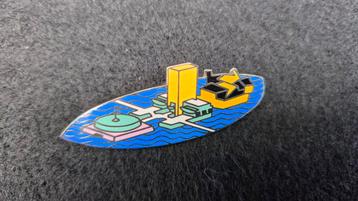 Alexandro mendini broche groninger museum acme studio.s beschikbaar voor biedingen