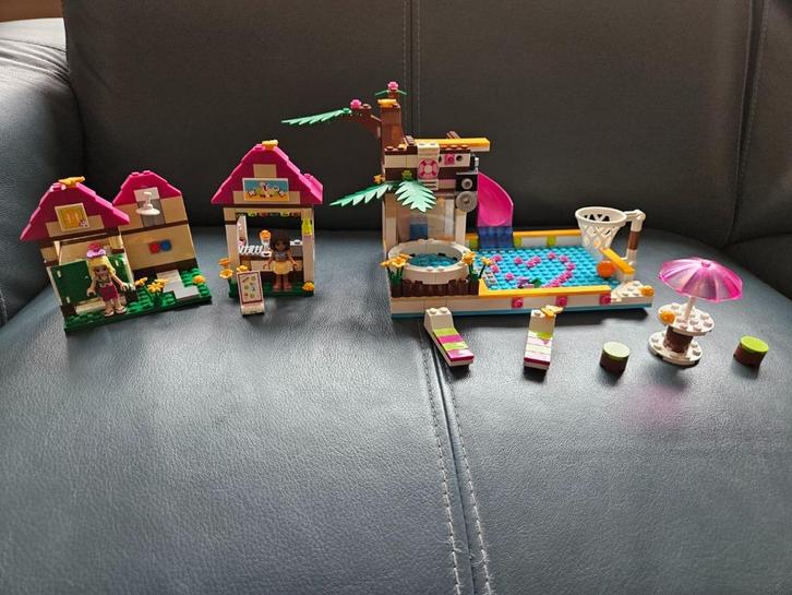 Lego Friends: set 41008 - Heartlake zwembad, Kinderen en Baby's, Speelgoed | Duplo en Lego, Gebruikt, Lego, Complete set, Ophalen of Verzenden