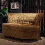Fauteuil Aspen in stof Marino Earth, Huis en Inrichting, Fauteuils, Hout, Nieuw, Ophalen of Verzenden, 75 tot 100 cm