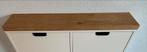 Eiken plank voor op ikea Stall schoenenkast, 4 cm dik., Huis en Inrichting, Kasten | Schoenenkasten, Ophalen of Verzenden, Zo goed als nieuw