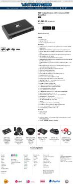 ESX Vision VE1300.11SP 11 kanaals versterker / 12ch DSP, Auto diversen, Ophalen of Verzenden, Audio Design, Info@audio-design.de