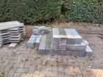 Hardstenen teras tegels 0,60×0,60, Tuin en Terras, Tegels en Klinkers, Ophalen, Gebruikt, Terrastegels, Natuursteen