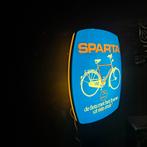 Sparta fietsen lichtbak '80 Vintage, Verzamelen, Merken en Reclamevoorwerpen, Ophalen, Gebruikt, Lichtbak of (neon) lamp