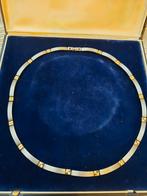 Boccia Titanium/gouden collier, Ophalen of Verzenden, Zo goed als nieuw, Goud, Overige materialen