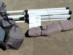 party tuintent afm; 2.5 x2.50m,  wit frame, kleur antraciet, Partytent, Minder dan 4 meter, Zo goed als nieuw, Minder dan 5 meter