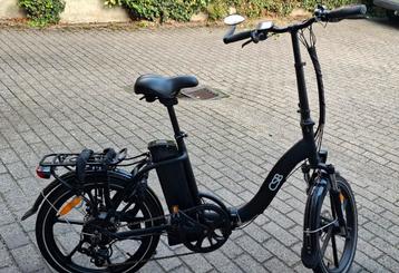 CSB elektrische vouwfiets e bike zwart 1179 km beschikbaar voor biedingen