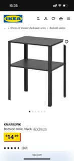 Банічні столики Ikea, Huis en Inrichting, Tafels | Sidetables, Ophalen, 25 tot 50 cm, Rechthoekig, Metaal