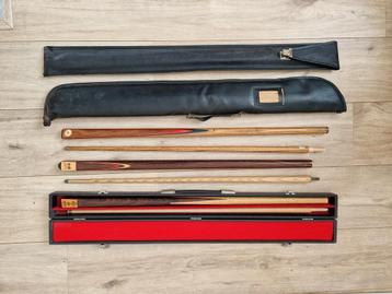 3x Keu - Peradon Fletcher, Snooker Master, Imperial + cases beschikbaar voor biedingen