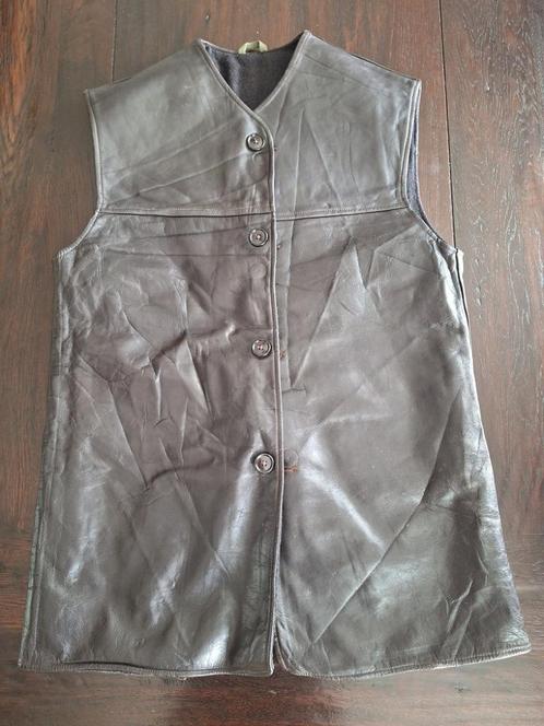 Canadian leather jerkin 1942 size Large!, Verzamelen, Militaria | Tweede Wereldoorlog, Kleding of Schoenen, Verzenden