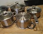 Pannenset Fontignac, Ophalen, Gebruikt, Rvs, Pannenset