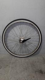 voorwiel 28 inch met trommelrem en naafdynamo, Ophalen, Zo goed als nieuw, Kettingslot