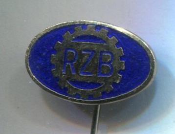 Machinefabriek RZB email op zilverkl speldje ( W_168 ) beschikbaar voor biedingen