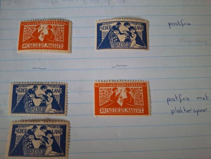 Nederland 1923 Tooropzegels, Postzegels en Munten, Postzegels | Nederland, Postfris, T/m 1940, Ophalen of Verzenden