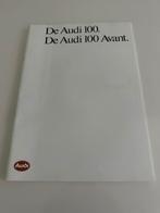 Folder de Audi 100 AVANT 9/86, Ophalen of Verzenden, Zo goed als nieuw, Audi