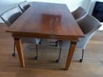 Eettafel antiek teak uit Java, Ophalen, Gebruikt, Koloniaal, Teakhout