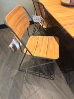 Exoten houten tuintafel met 4 stoelen, Huis en Inrichting, Stoelen, Ophalen of Verzenden, Nieuw