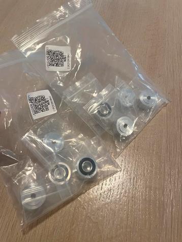 Silver Aluminum Alloy Speaker Isolation Feet x8 beschikbaar voor biedingen