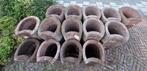 Plantenbak Rood Rond 66 stuks, Ophalen, Steen, Gebruikt, Minder dan 30 cm