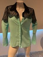Material girl blouse met kant maat s, Kleding | Dames, Blouses en Tunieken, Maat 38/40 (M), ., Ophalen of Verzenden, Zo goed als nieuw