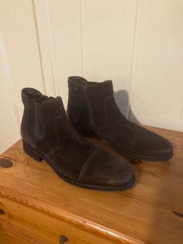 Nette bruine hoge suede leren schoenen van Sioux, mt 44 / 10 beschikbaar voor biedingen