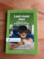 Laat maar zien - Didactiek beeldend onderwijs, Ophalen of Verzenden, Zo goed als nieuw, Overige niveaus, Tekenen