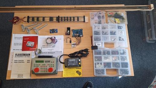 Fleischmann treinen, digitale centrale, rails, scenery, Hobby en Vrije tijd, Modeltreinen | H0, Zo goed als nieuw, Treinset, Gelijkstroom