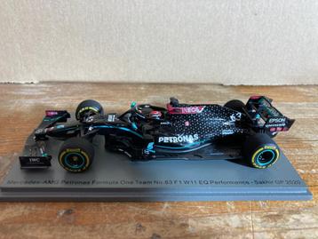 ✅ George Russell 1:43 Sakhir GP 2020 Mercedes AMG Petronas  beschikbaar voor biedingen