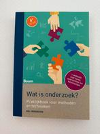 Nel Verhoeven - Wat is onderzoek?, Ophalen of Verzenden, Zo goed als nieuw, Nel Verhoeven