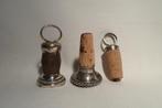 Verzilverde Kurken 3 Stuks, Antiek en Kunst, Antiek | Goud en Zilver, Ophalen of Verzenden