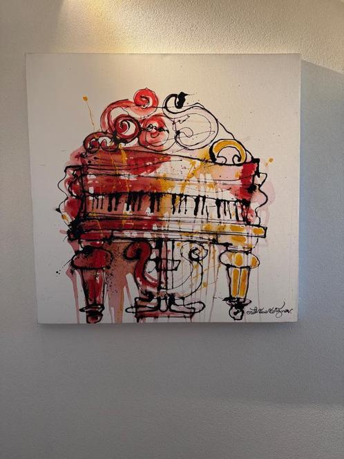 Te koop: mooi schilderij van Erik Zwezerijnen, Antiek en Kunst, Kunst | Schilderijen | Modern, Ophalen of Verzenden
