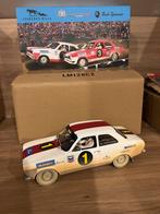 1:18 Laudo Racing Ford Escort MK1 - Terrence Hill Rally, Ophalen of Verzenden, Zo goed als nieuw, Auto, Overige merken