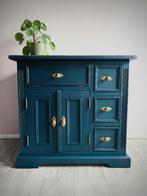 Spekkast | Donkerblauw, gerestyled, Ophalen