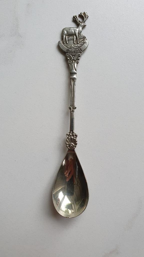 lepeltje Ommen – hert -  J.S.Zn, Ophalen of Verzenden