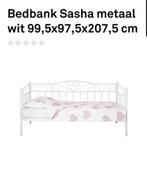 Stalen Bedframe - Zonder Matras!, Gebruikt, 70 tot 85 cm, Ophalen of Verzenden, Lattenbodem