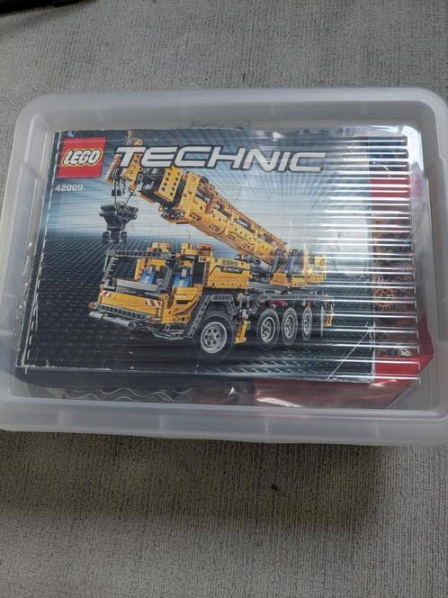 Lego Techhnic 42009 Mobiele kraan MKII, Hobby en Vrije tijd, Modelauto's | 1:87, Gebruikt, Hijskraan, Tractor of Landbouw, Overige merken