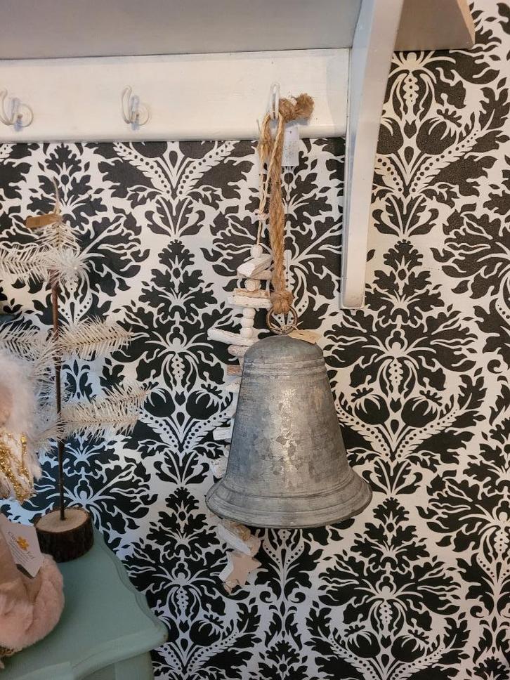 Grote zinken kerstbel, Diversen, Kerst, Nieuw, Ophalen of Verzenden