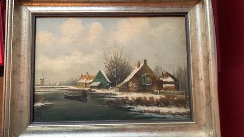 Klassieke schilderijen (2 stuks), Antiek en Kunst, Kunst | Schilderijen | Klassiek, Ophalen of Verzenden