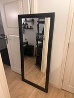Ikea TOFTBYN spiegel zwart 75x165 cm, Ophalen, Zo goed als nieuw, 150 tot 200 cm, Rechthoekig