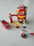 Lego duplo brandweerstation, Ophalen of Verzenden, Zo goed als nieuw, Duplo